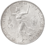 5 Koruna 1908 - jubilejní