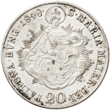 20 Krejcar 1848 B - Ferdinand V.