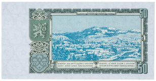 50 Kčs 1953 - UNC -