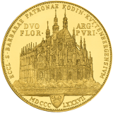 Sada Kutnohorského 4 dukátu a 2 zlatníku 1887 / 2019
