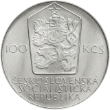 Pamětní stříbrná mince 100 Kčs Československá spartakiáda 1980