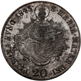 20 Krejcar 1843 B - Ferdinand V.