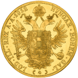 Zlata mince 4 dukát 1912