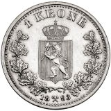 1 Krone 1893 - Oscar II.