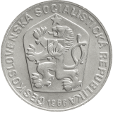 Pamětní stříbrná mince 10 Kčs Tisícísté výročí Velké Moravy 1966