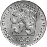 100 Kčs Sté výročí úmrtí Janko Krála 1976
