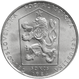 Pamětní stříbrná mince 50 Kčs městská památková rezervace Praha 1986