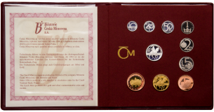1998 - Sada oběžných mincí - Proof