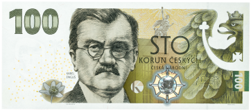 Pamětní bankovka 100 Kč 2022 Karel Engliš