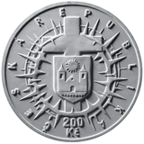 Stříbrná mince 200 Kč 75. výročí jmenování Josefa Karla Matochy arcibiskupem olomouckým 2023