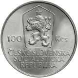 Pamětní stříbrná mince 100 Kčs Dvousté výročí narození Jána Hollého 1985