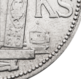 Stříbrná mince 20 korun 1941 - Cyril a Metoděj - Varianta