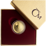 Zlatá pamětní medaile - dukát Štěstí proof