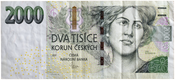Česká bankovka 2.000 Kč 2007 - série E -