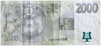 Česká bankovka 2.000 Kč 2007 - série E -