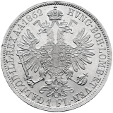 Stříbrná mince Zlatník 1862 A