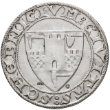 Stříbrný žeton 700 let bánskoštiavnického městského a hornického práva 1972