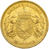 Zlatá mince 10 Korun 1894 KB