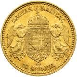 Zlatá mince 10 Korun 1897 KB