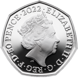 50p Harry Potter 25 Years Of Magic 2022 Ag Proof