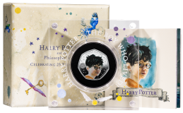 50p Harry Potter 25 Years Of Magic 2022 Ag Proof