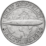 3 Reichsmark 1930 F - Graf Zeppelin -