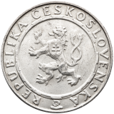 Pamětní stříbrná mince 100 Kčs 10. výročí osvobození Československa 1955