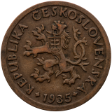 Mince 10 haléř 1935