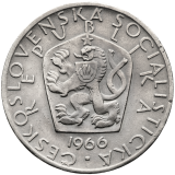 Mince 5 korun 1966 - varianta -