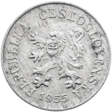 5 haléř 1955