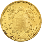 Zlatá mince dukát 1869 GYF