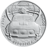 Stříbrná mince 500 Kč 2023 Osobní automobil Tatra 603 běžná kvalita