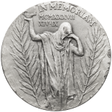 Stříbrná medaile T.G. Masaryk 1937 - President Osvoboditel - 50 mm