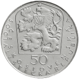Pamětní stříbrná mince 50 Kčs Pavol Országh Hviezdoslav 1971