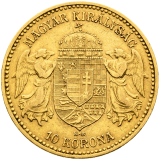 Zlatá mince 10 Korun 1898 KB