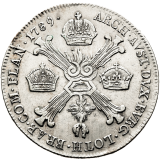 Josef II., 1/4 Tolar křížový 1789 B