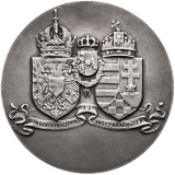 Stříbrná medaile - Karel I. Habsburský 1916- 1919
