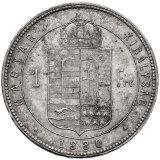 Stříbrná mince Zlatník 1880 KB