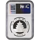 Stříbrná mince Čínská Panda 1 Oz 2011 NGC MS 69