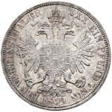 Stříbrná mince Rakousko Uhersko, spolkový tolar 1859 A, František Josef I.