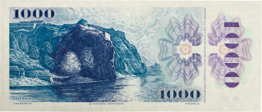 Bankovka 1000 korun 1985