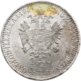 Stříbrná mince 1/4 Zlatník 1859 A