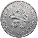 Mince 5 Korun 1927