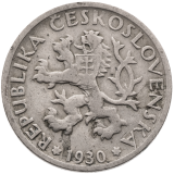 Oběžná mince 1 koruna 1930