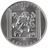 Stříbrná mince 200 Kč 25. výročí 17. listopadu 1989 - 2014