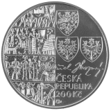 200 Kč - 100. výročí rozluštění chetitštiny Bedřichem Hrozným 2015