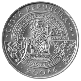 200 Kč - 750. výročí založení Českých Budějovic 2015