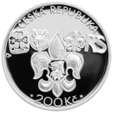 200 Kč - 100. výročí založení Junáka 2012
