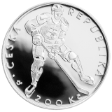 200 Kč - 100. výročí založení Českého svazu ledního hokeje 2008
