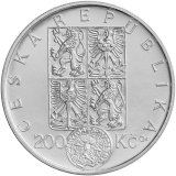 200 Kč - 700. výr. měn. reformy Václava II. a zahájení raž. pražských grošů 2000